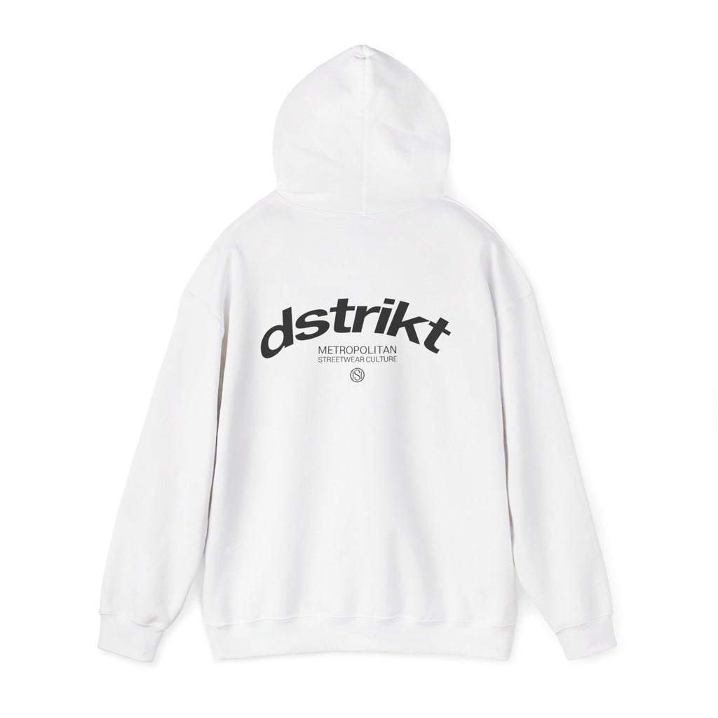 Sudadera Dstrikt metropolitan Blanca — 'dstrikt' Minimal White Pullover