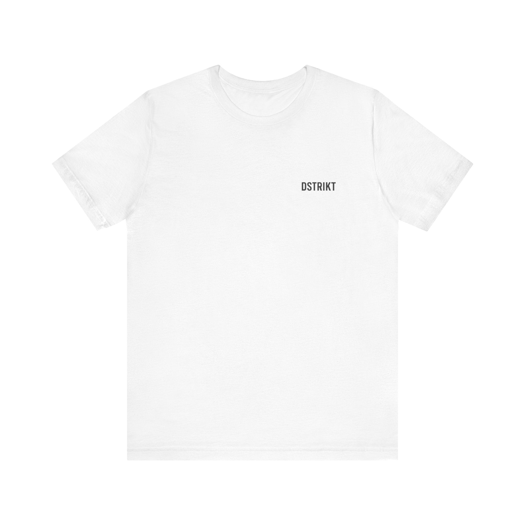 Camiseta Dstrikt basica— Minimal Graphic Short Sleeve T-Shirt (Est. 2025)