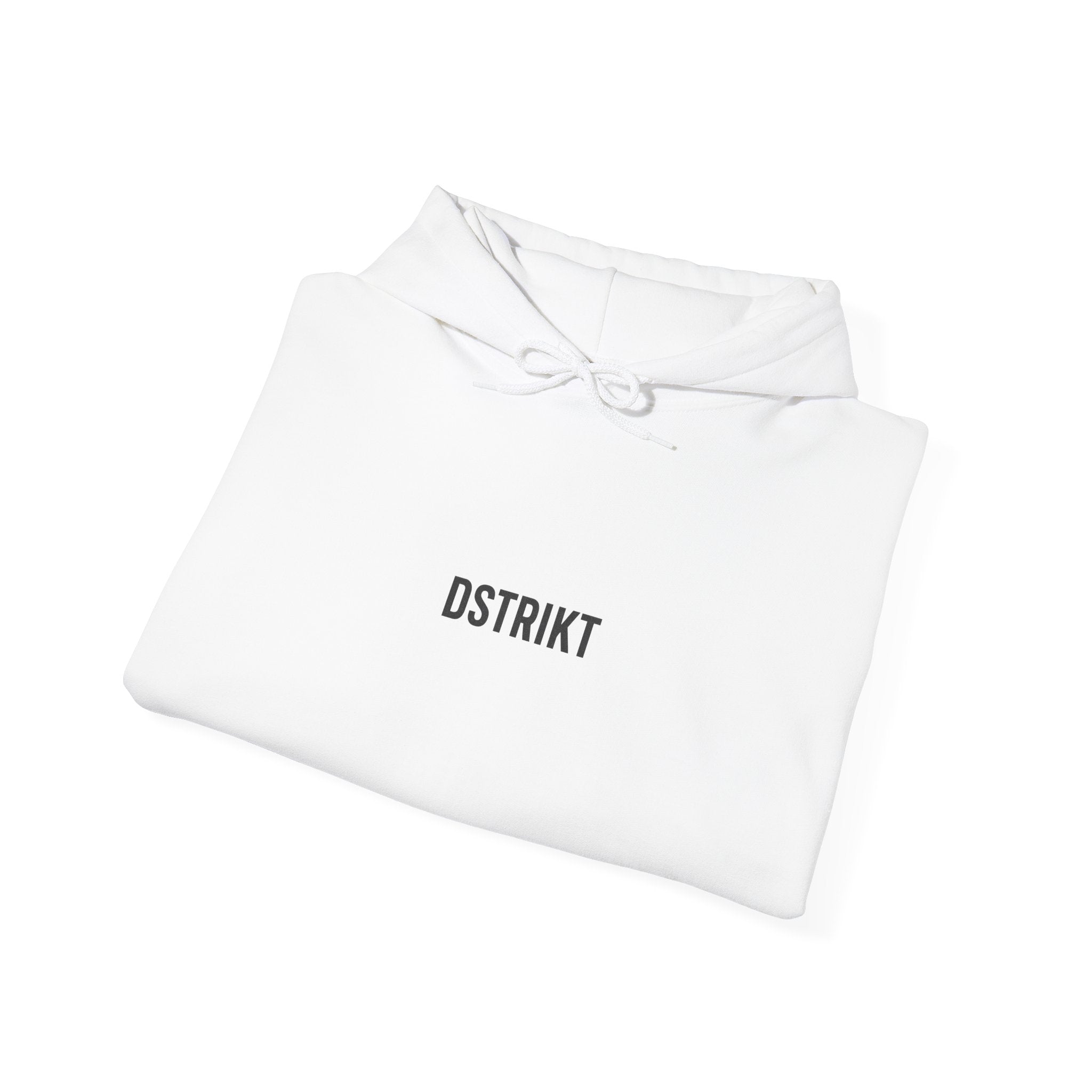 Sudadera More Love — White Pullover with Red "More Love" Back Print