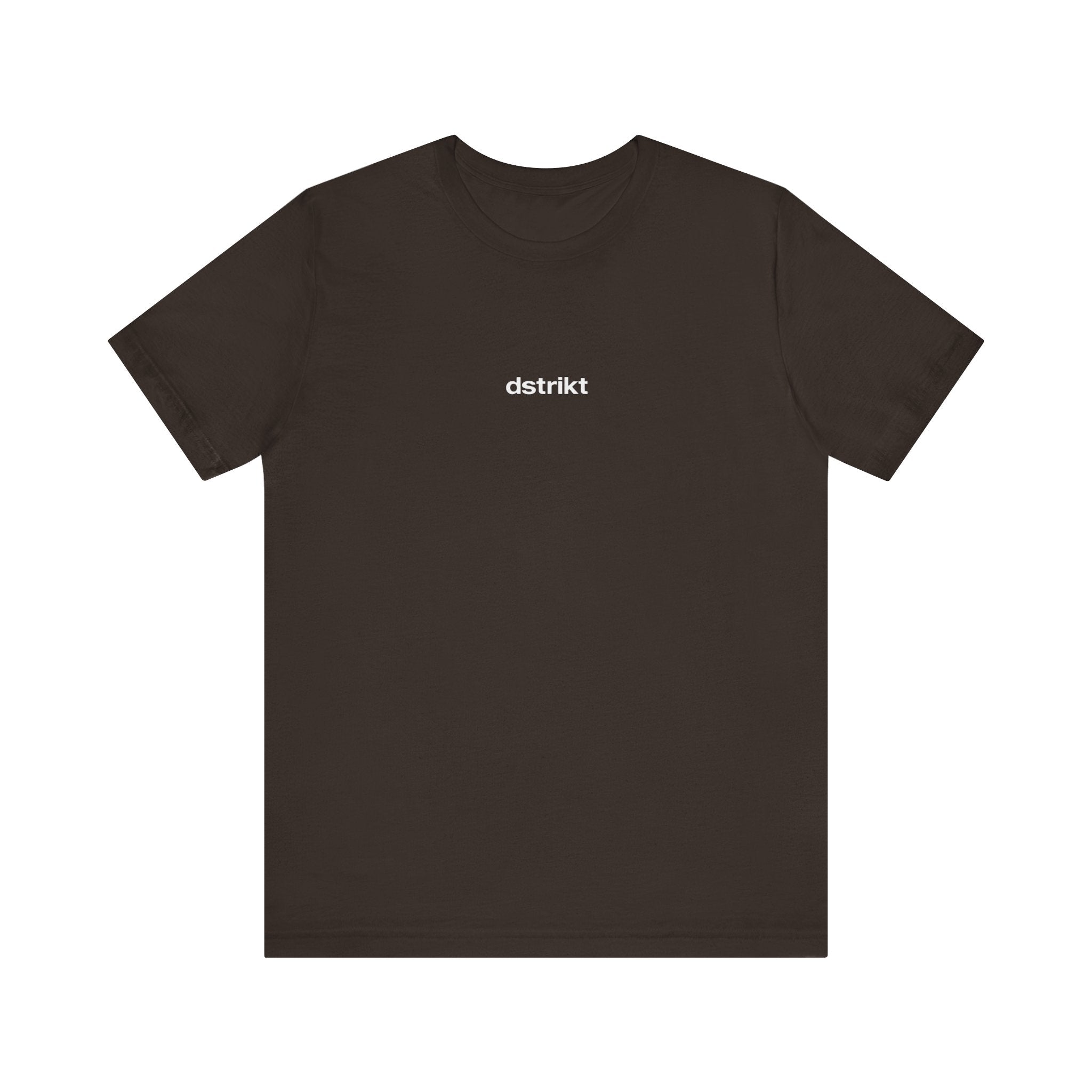 Camiseta Dstrikt negra — Minimal Streetwear Graphic T-Shirt