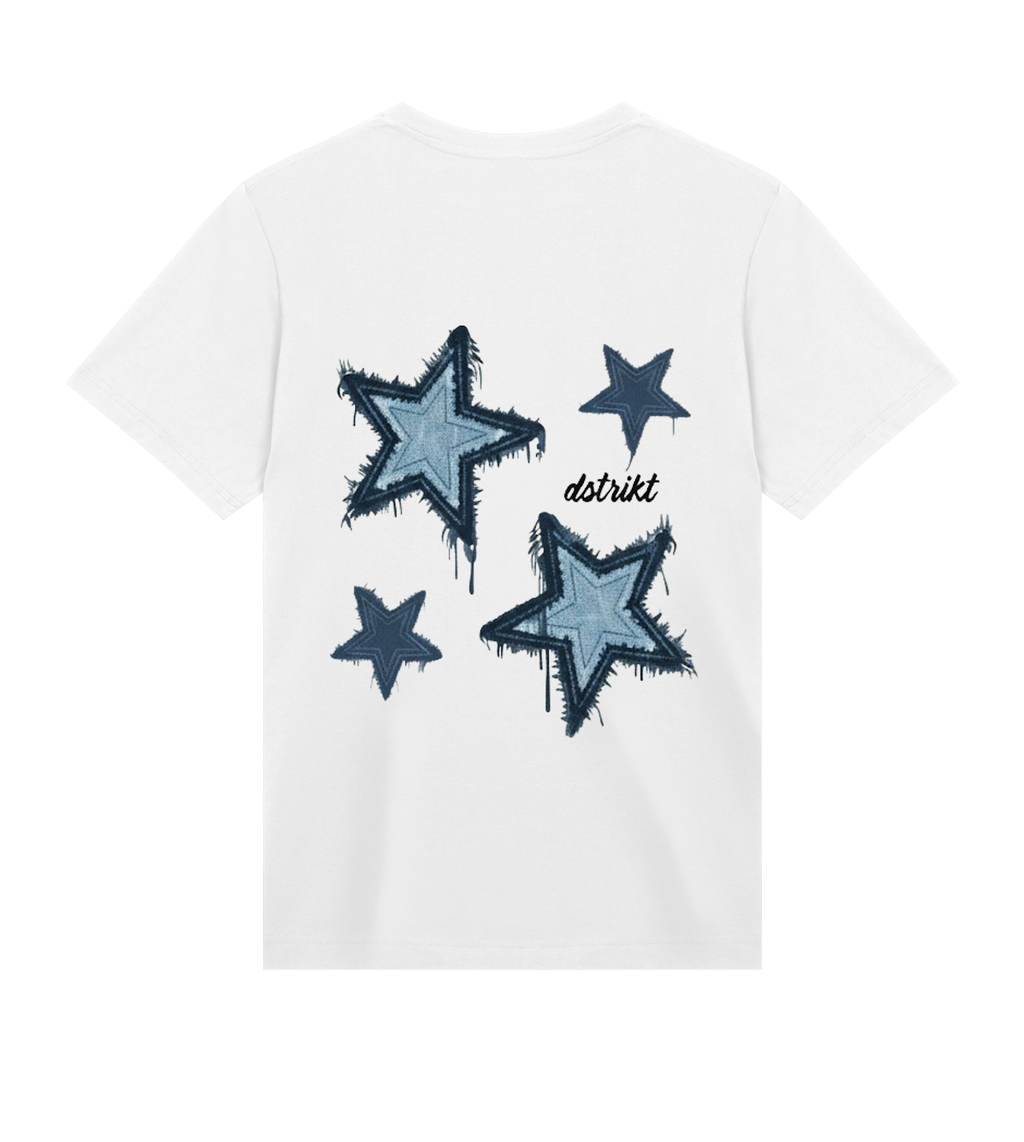Camiseta Blanca dstrikt estrellas